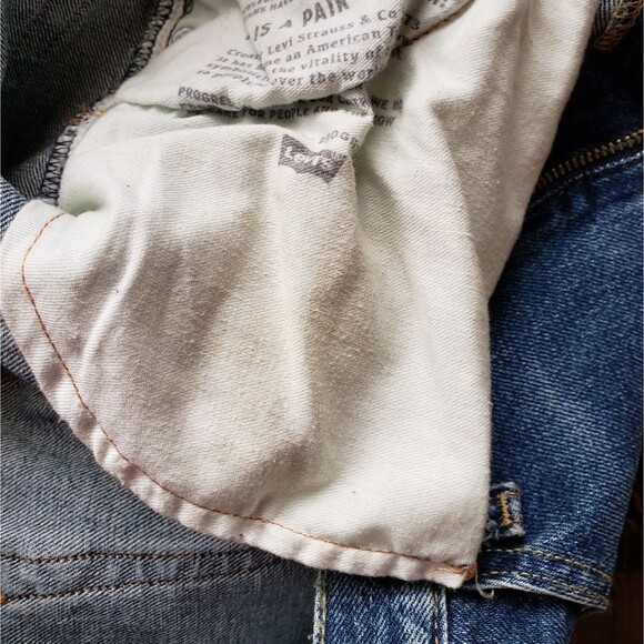 Levi's 511 Men's Distressed Jeans 33 x 30 - Picture 8 of 11